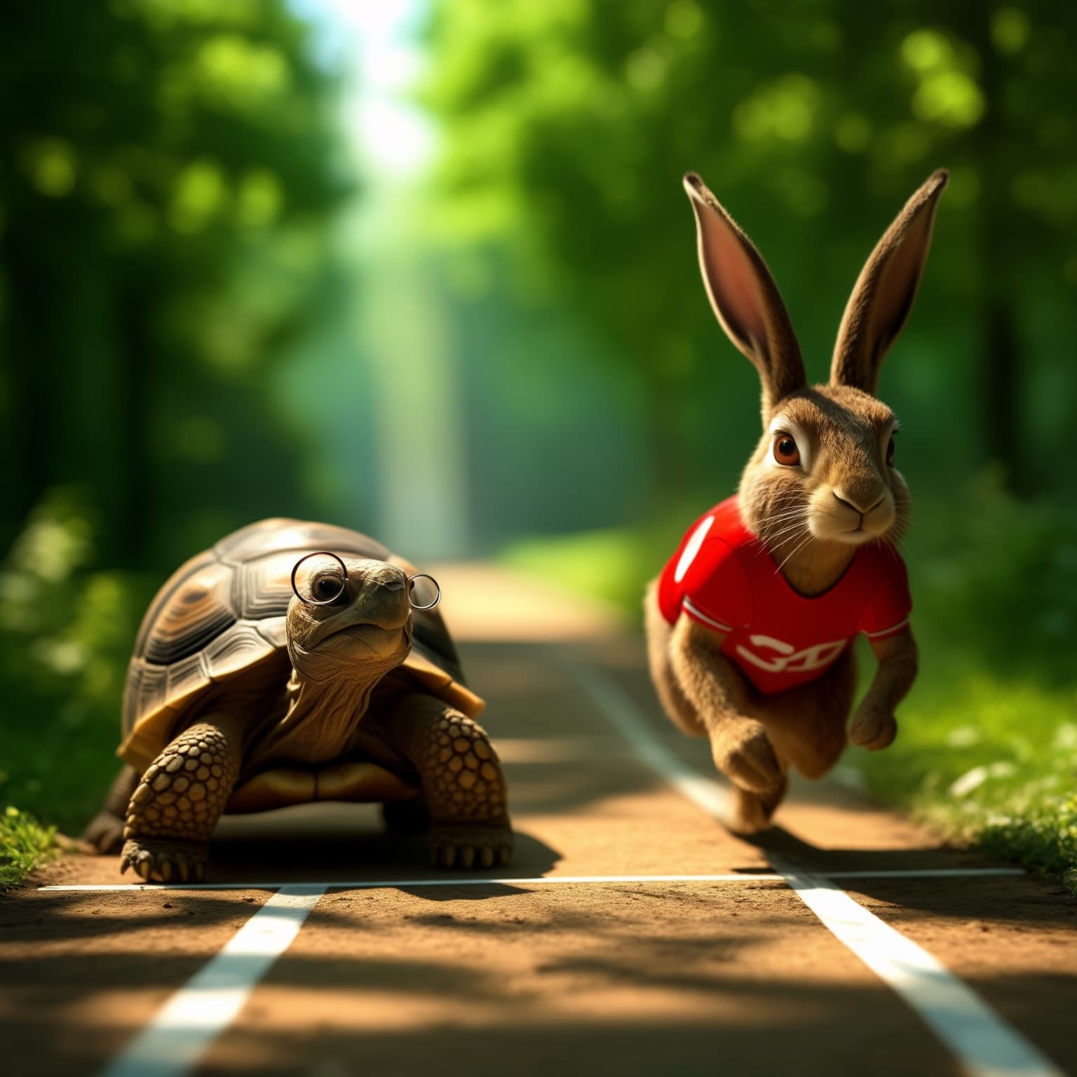 The Race of Patience and Speed