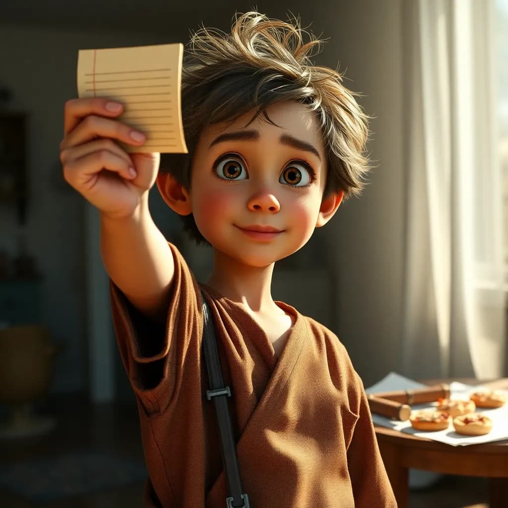 Story illustration for Don Quixote and the Enchanted Household: A Modern Tale