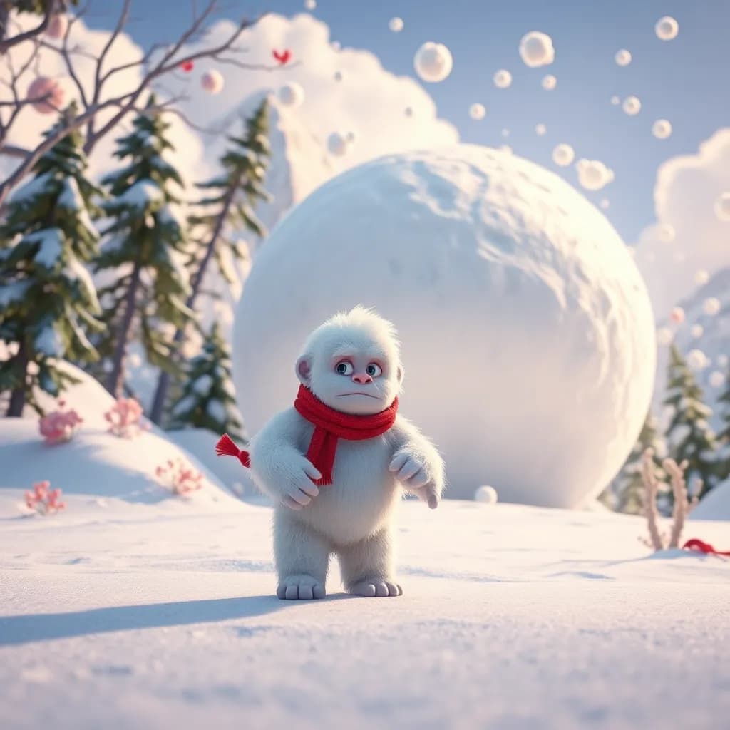 Story illustration for Rumble and the Upside-Down Adventure