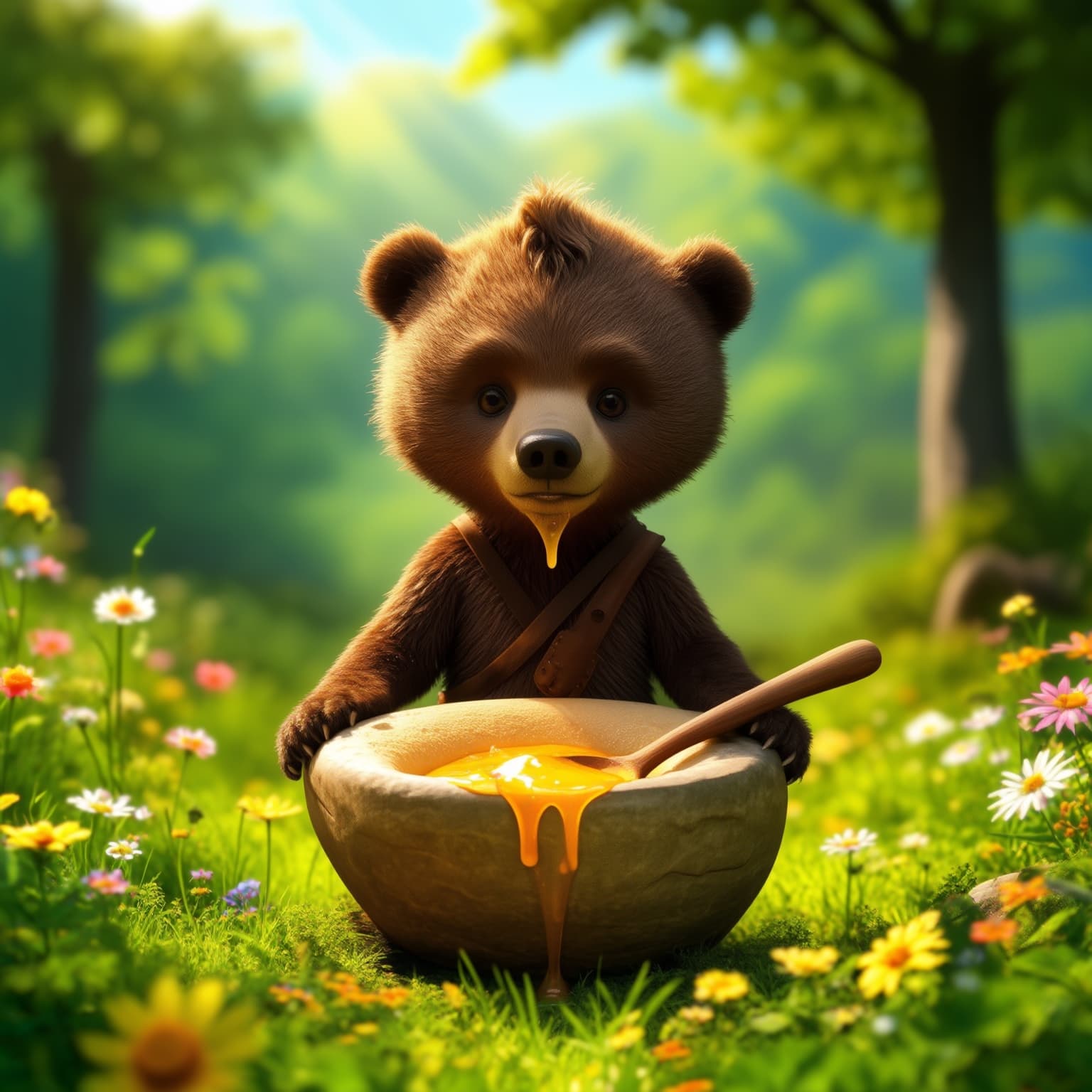 Bruno's Honey Bread Adventure