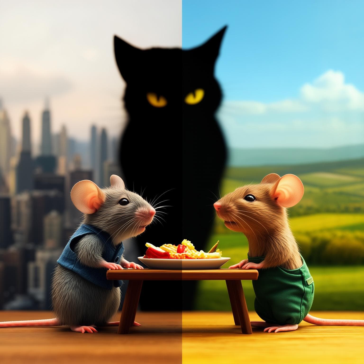 A Tale of Two Mice: City and Country