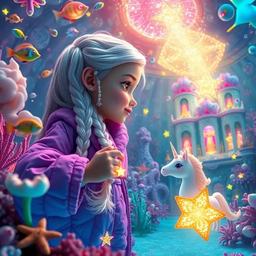 Story illustration for Lily's Enchanted Pajama Journeys