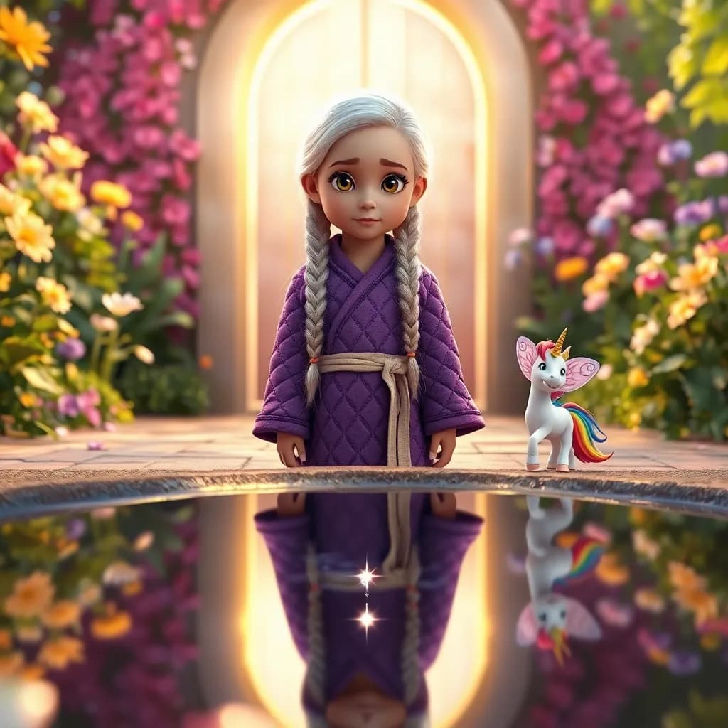 Story illustration for Lily's Enchanted Pajama Journeys