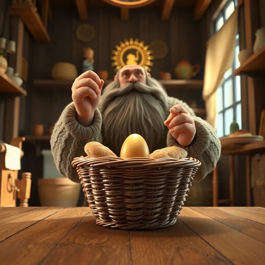 Story illustration for Jack and the Beanstalk: Choices and Adventures