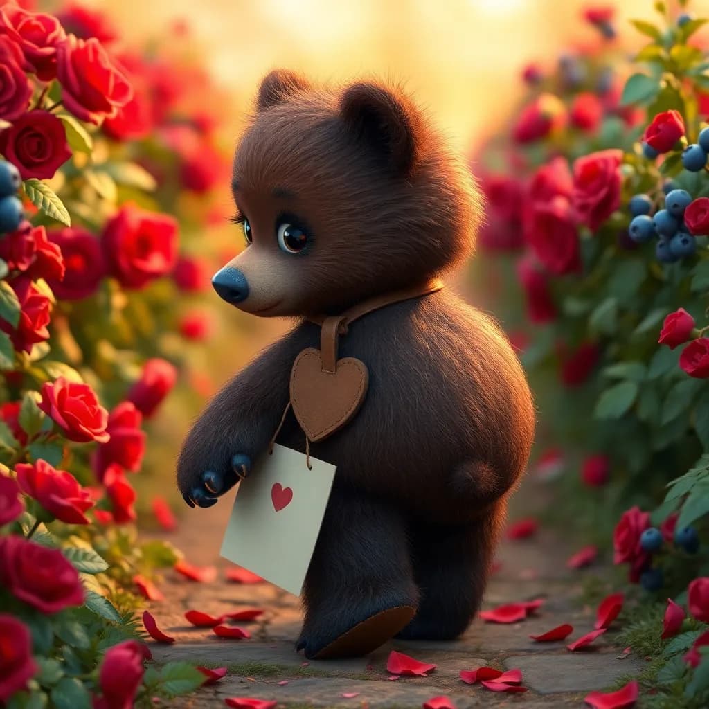 Story illustration for Bruno's Sweet Valentine