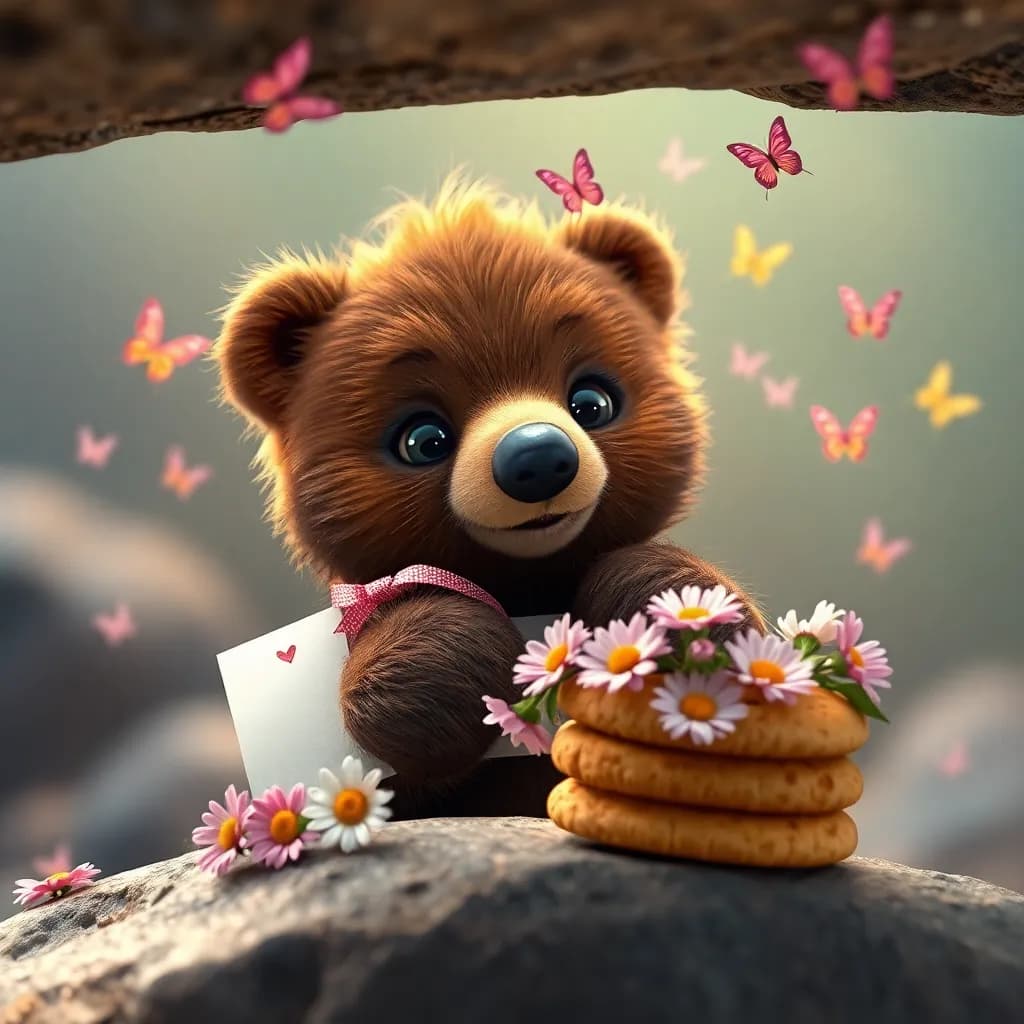 Story illustration for Bruno's Sweet Valentine