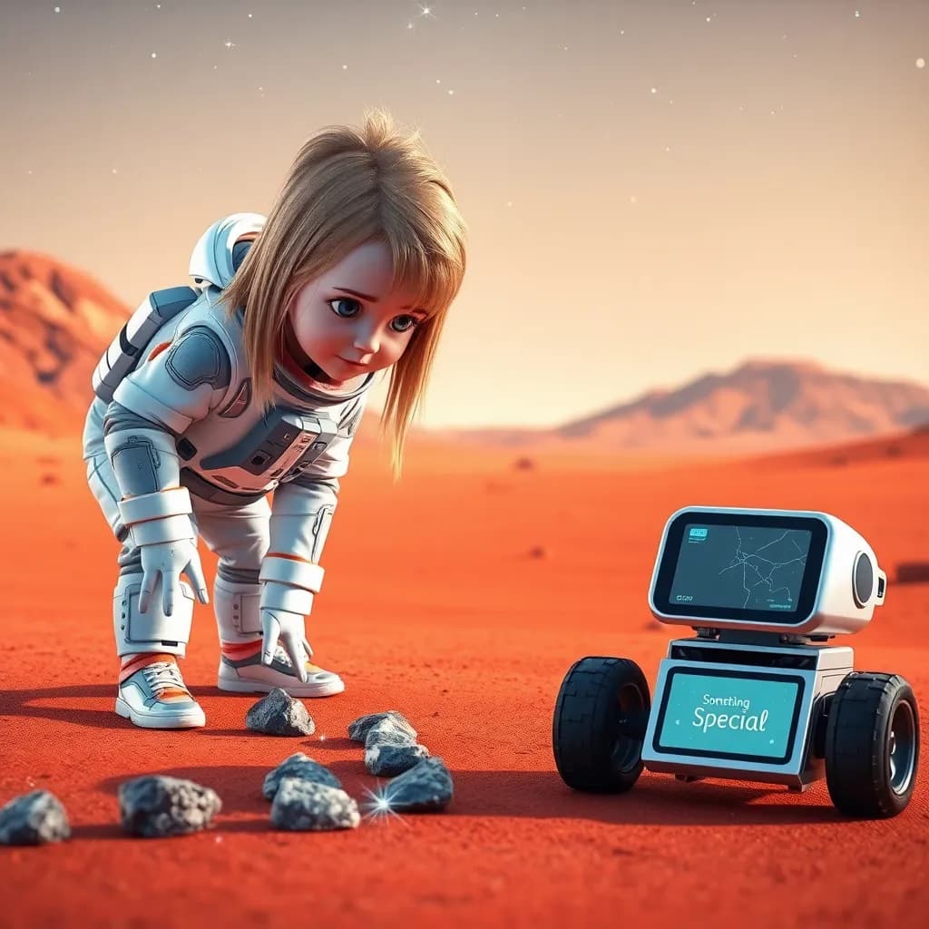 Story illustration for Cameron and Dada's Skyward Adventure