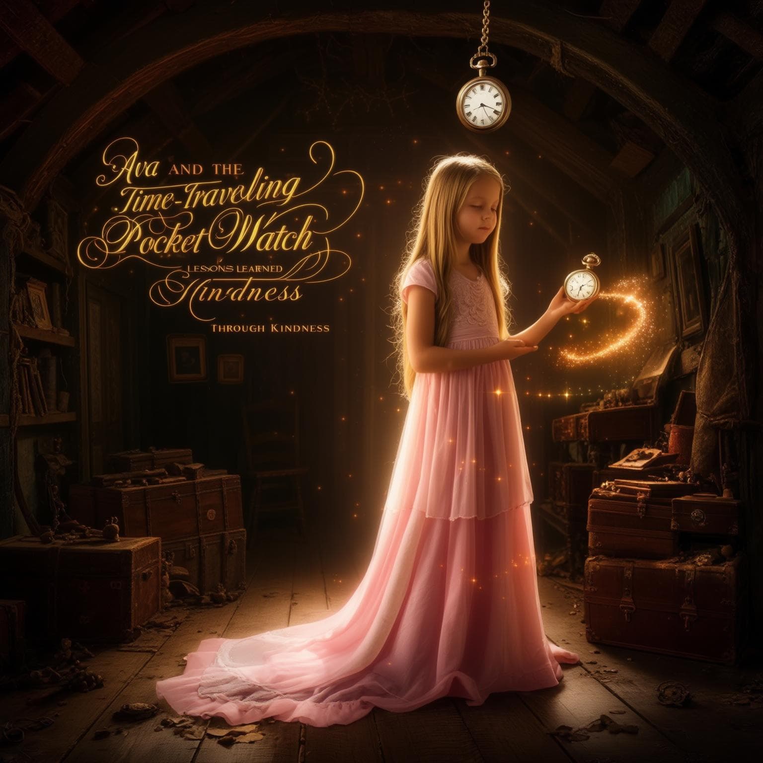 Ava and the Time-Traveling Pocket Watch: Lessons Learned Through Kindness