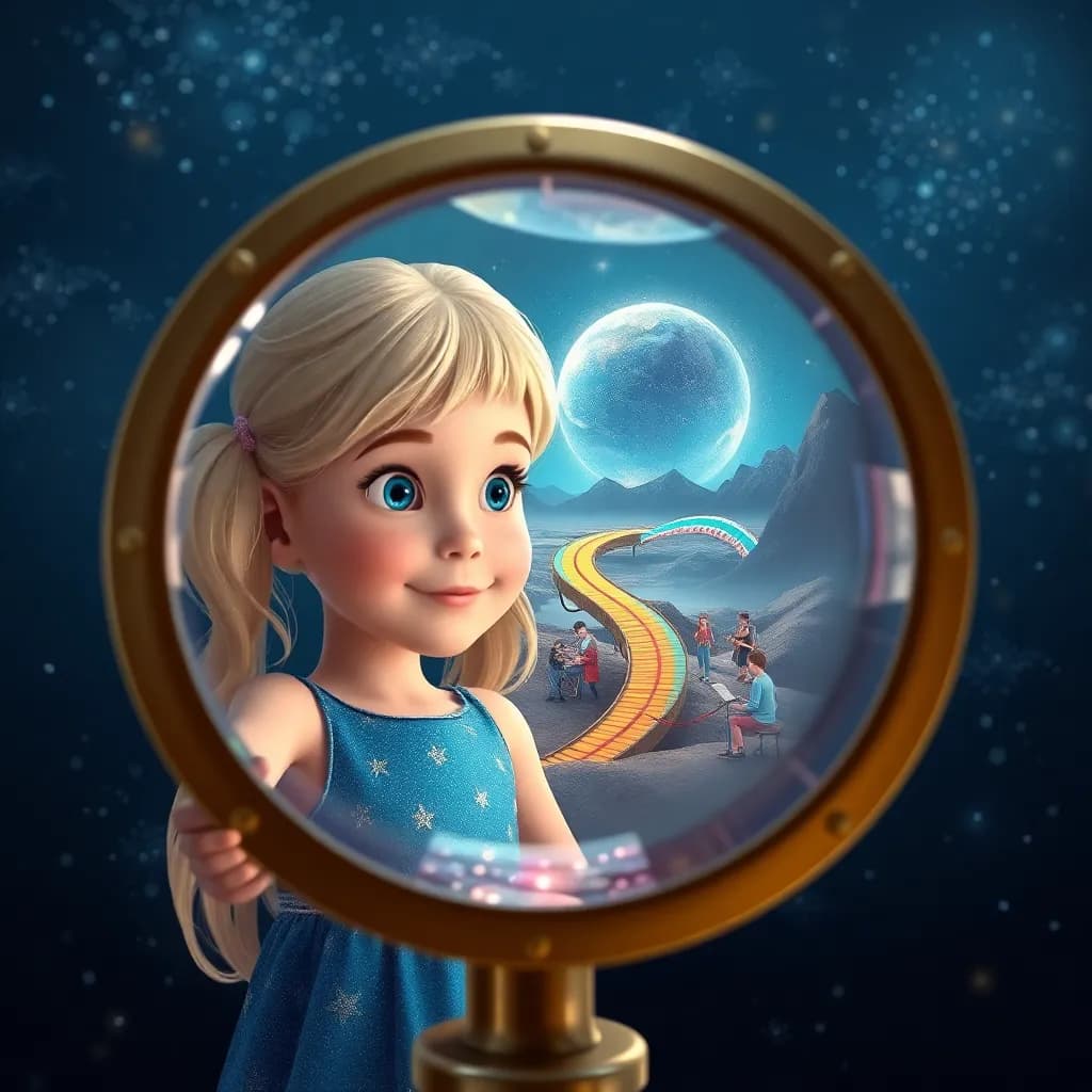 Story illustration for Haviland and the Mystery of the Uncharted Planet