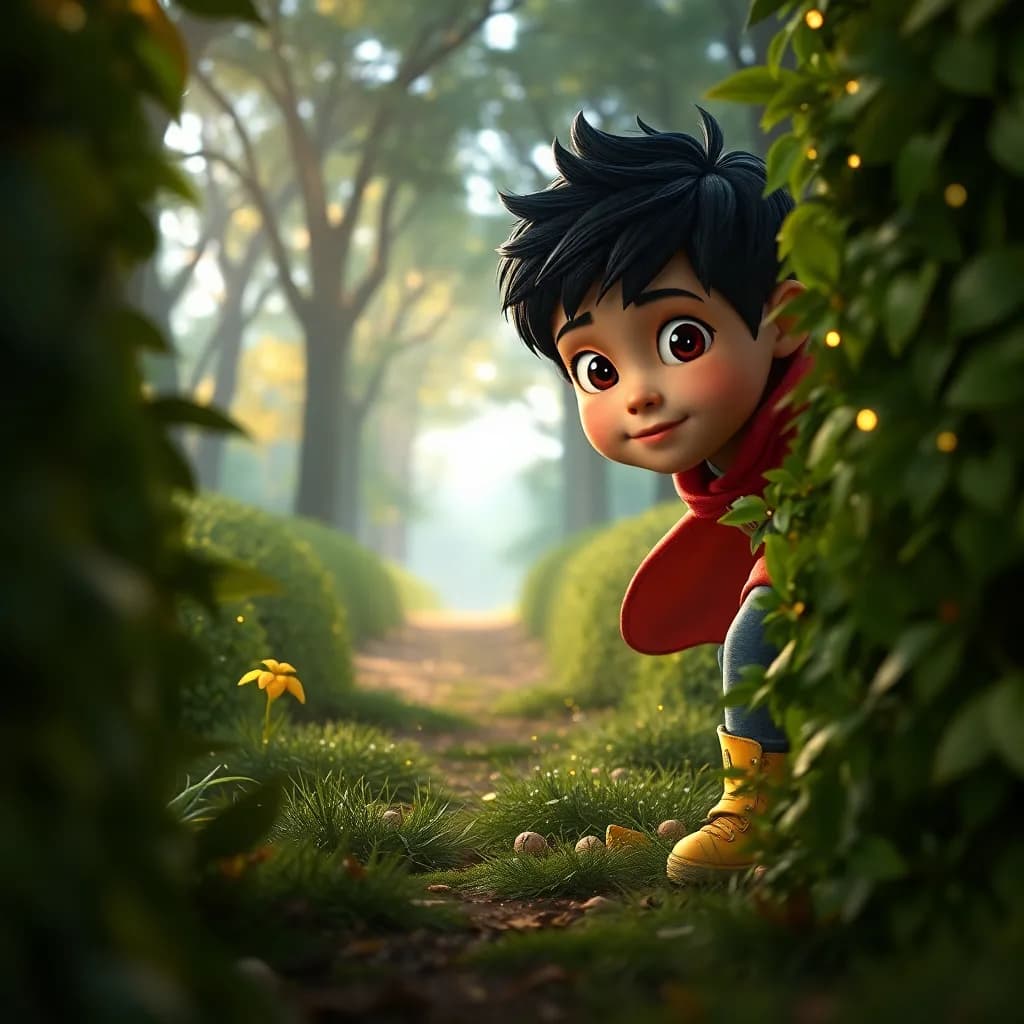 Story illustration for Izzy's Enchanted Forest Adventure