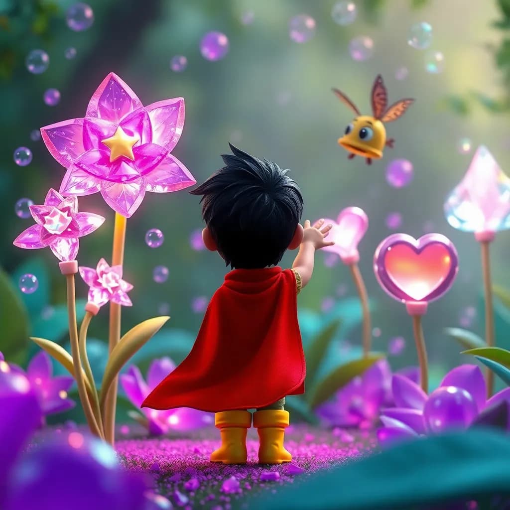 Story illustration for Izzy's Enchanted Forest Adventure