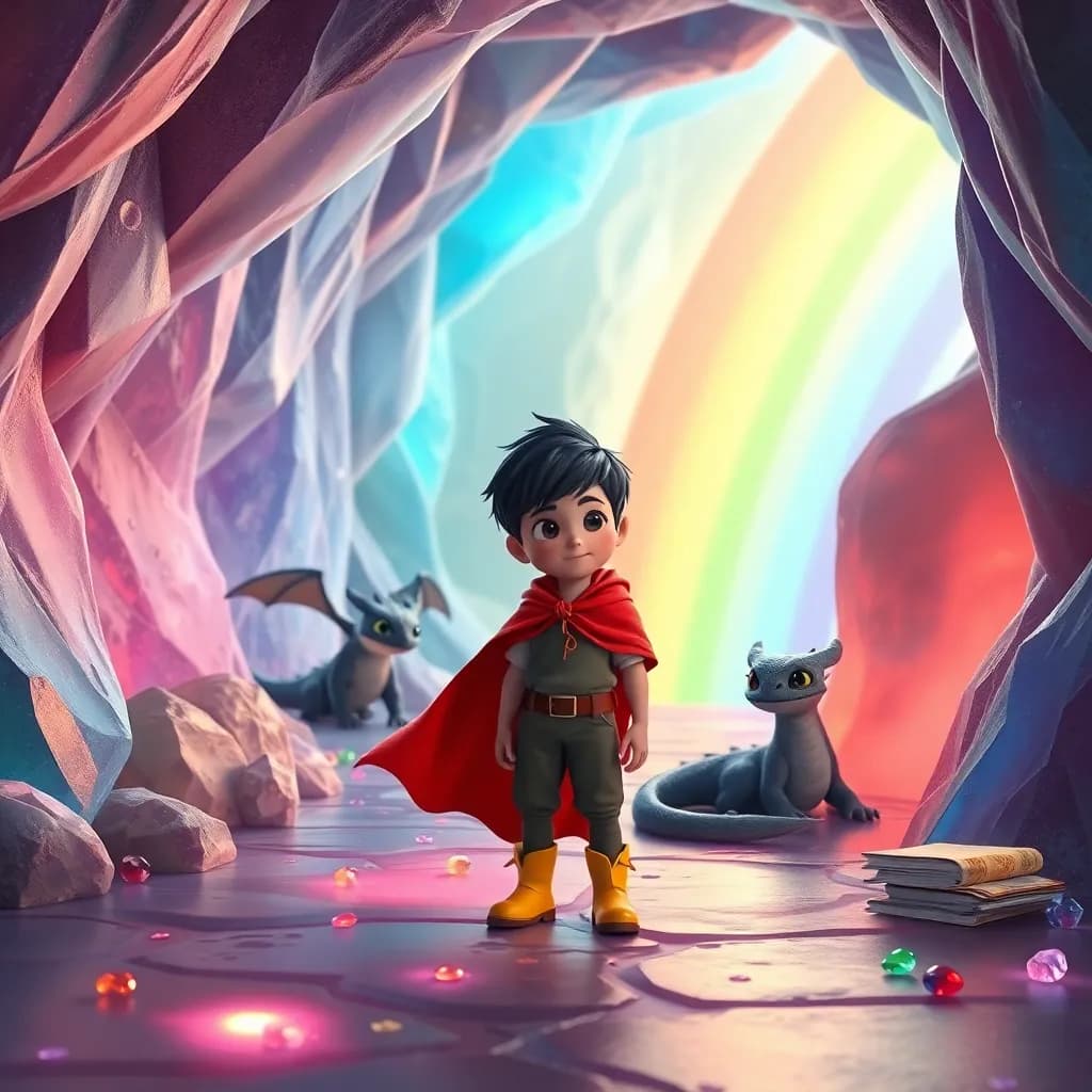 Story illustration for Izzy's Enchanted Forest Adventure