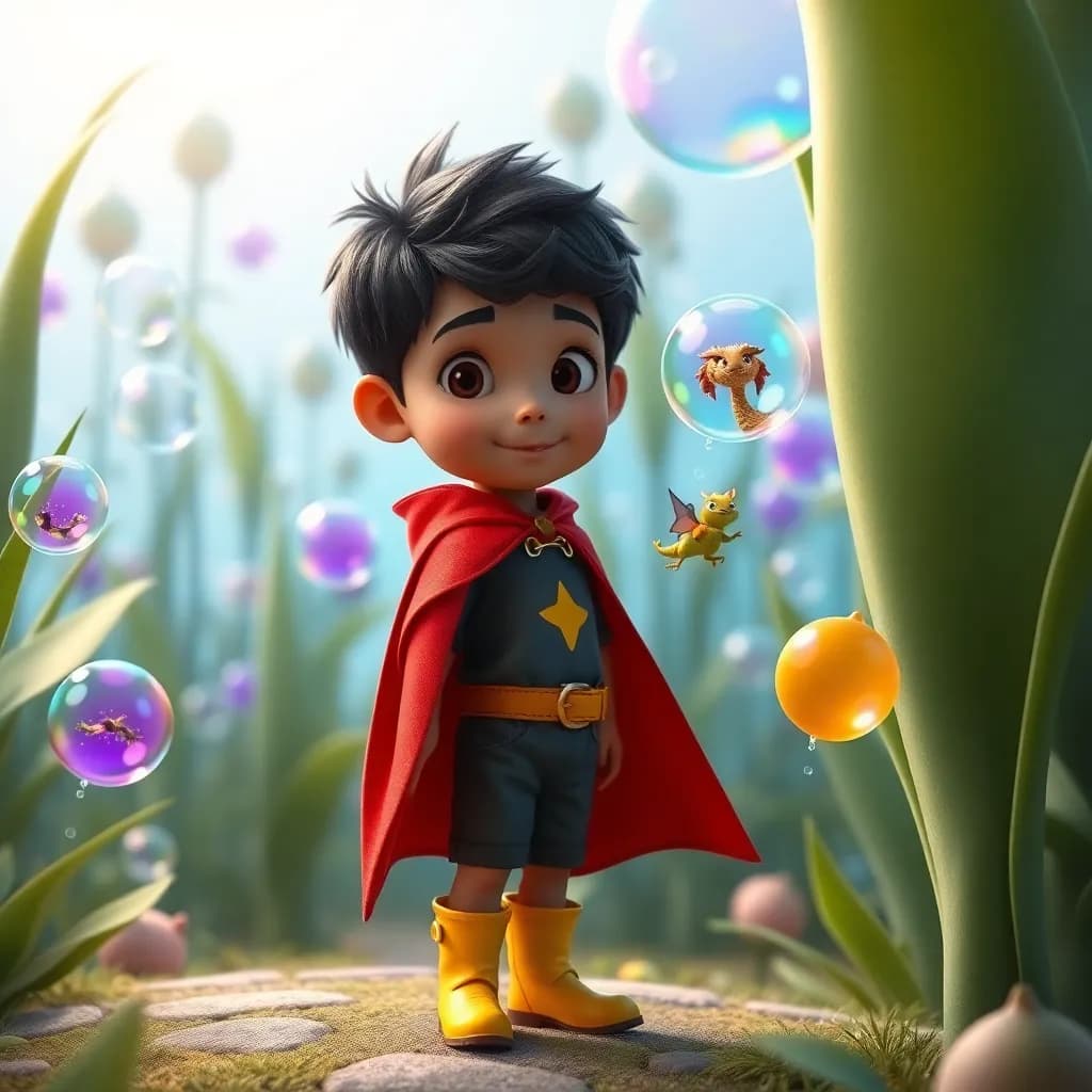 Story illustration for Izzy's Enchanted Forest Adventure